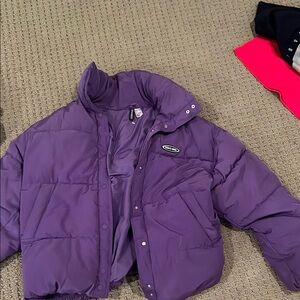 Purple Puffer Jacket